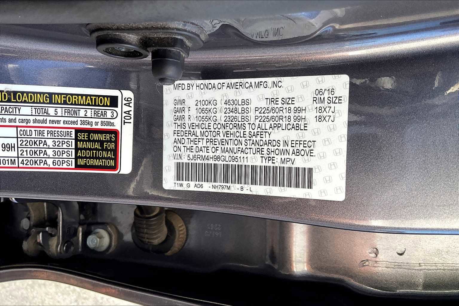 Used 2016 Honda CR-V Touring image 34