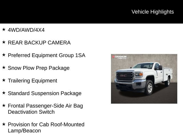 Used 2015 GMC Sierra 3500 4x4 Regular Cab image 2
