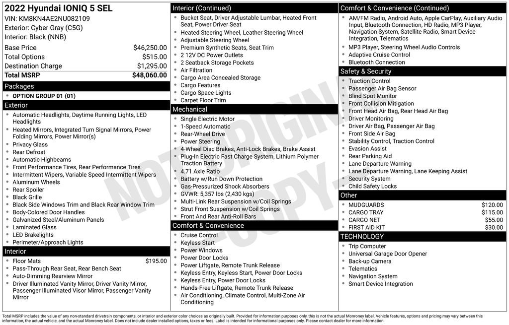 Used 2022 Hyundai Ioniq 5 SEL RWD image 6