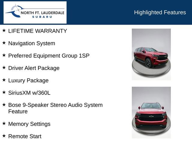 Used 2024 Chevrolet Tahoe RST w/ Luxury Package RWD image 7