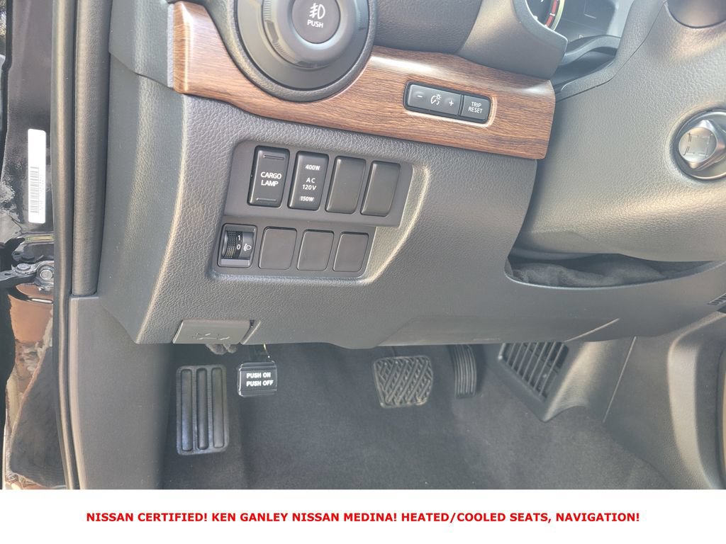 Certified 2023 Nissan Titan Platinum Reserve w/ Off Road Protection Package AWD/4WD image 37