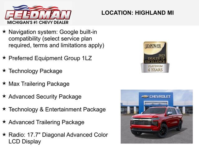 New 2026 Chevrolet Suburban Premier image 3