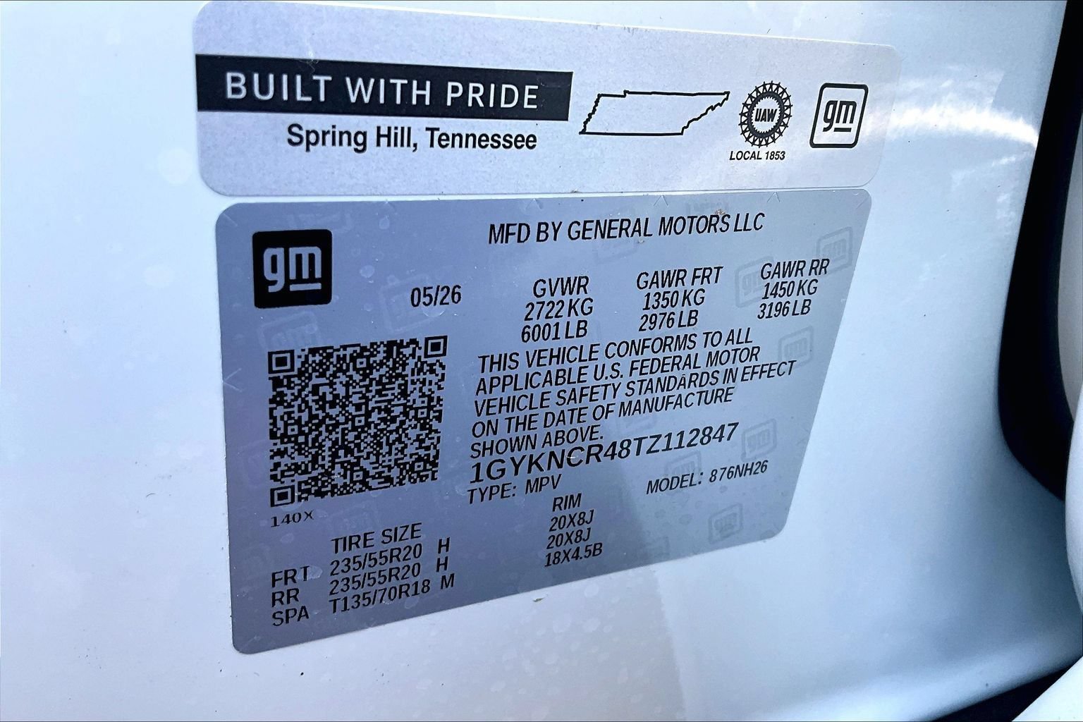 New 2026 Cadillac XT5 Premium Luxury w/ LPO, ONYX Package FWD image 36