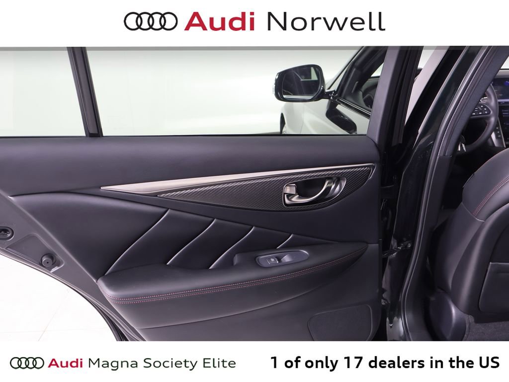 Used 2023 INFINITI Q50 Red Sport 400 w/ Black Opal Edition AWD/4WD image 20