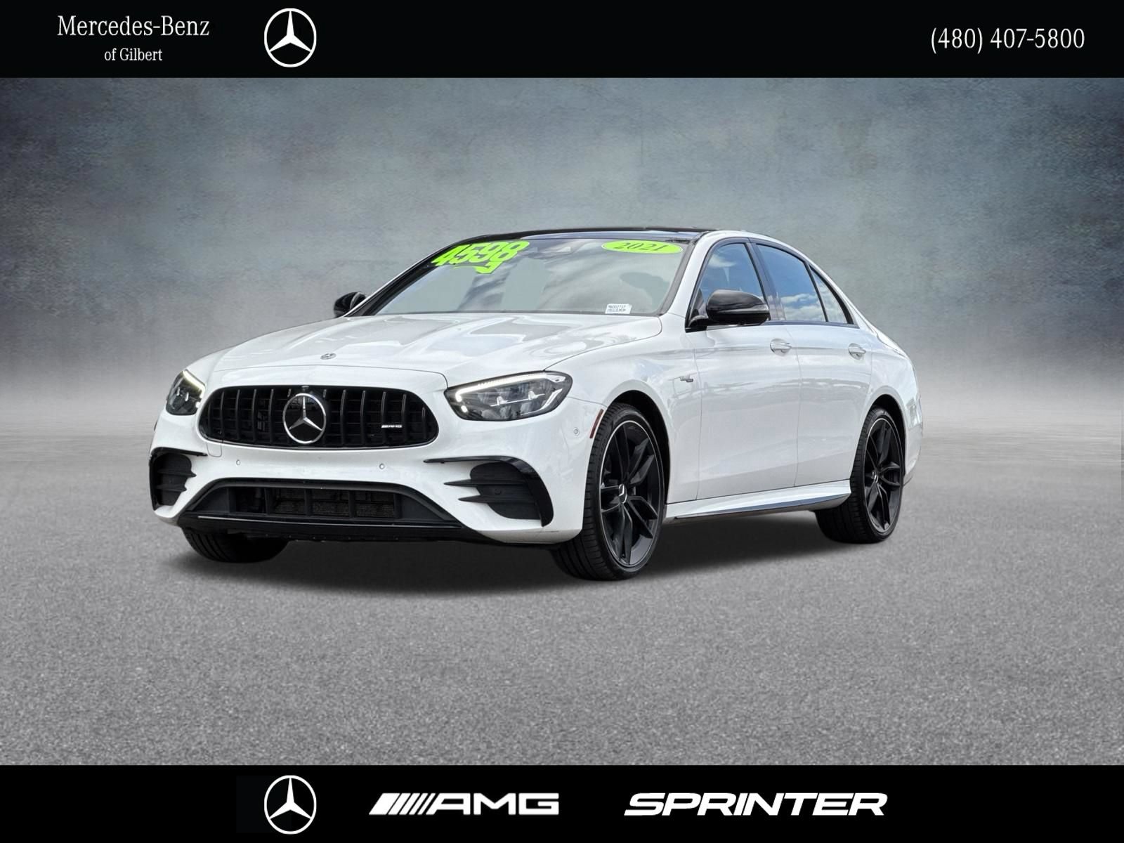 Used 2021 Mercedes-Benz E 53 AMG 4MATIC Sedan image 1