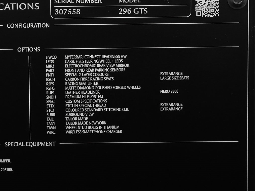 Certified 2024 Ferrari 296 GTS image 16