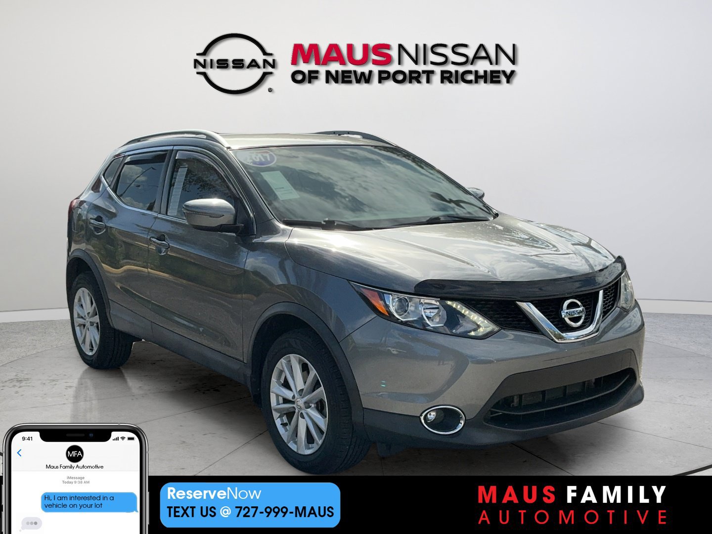 Used 2017 Nissan Rogue Sport SV w/ SV All-Weather Package
