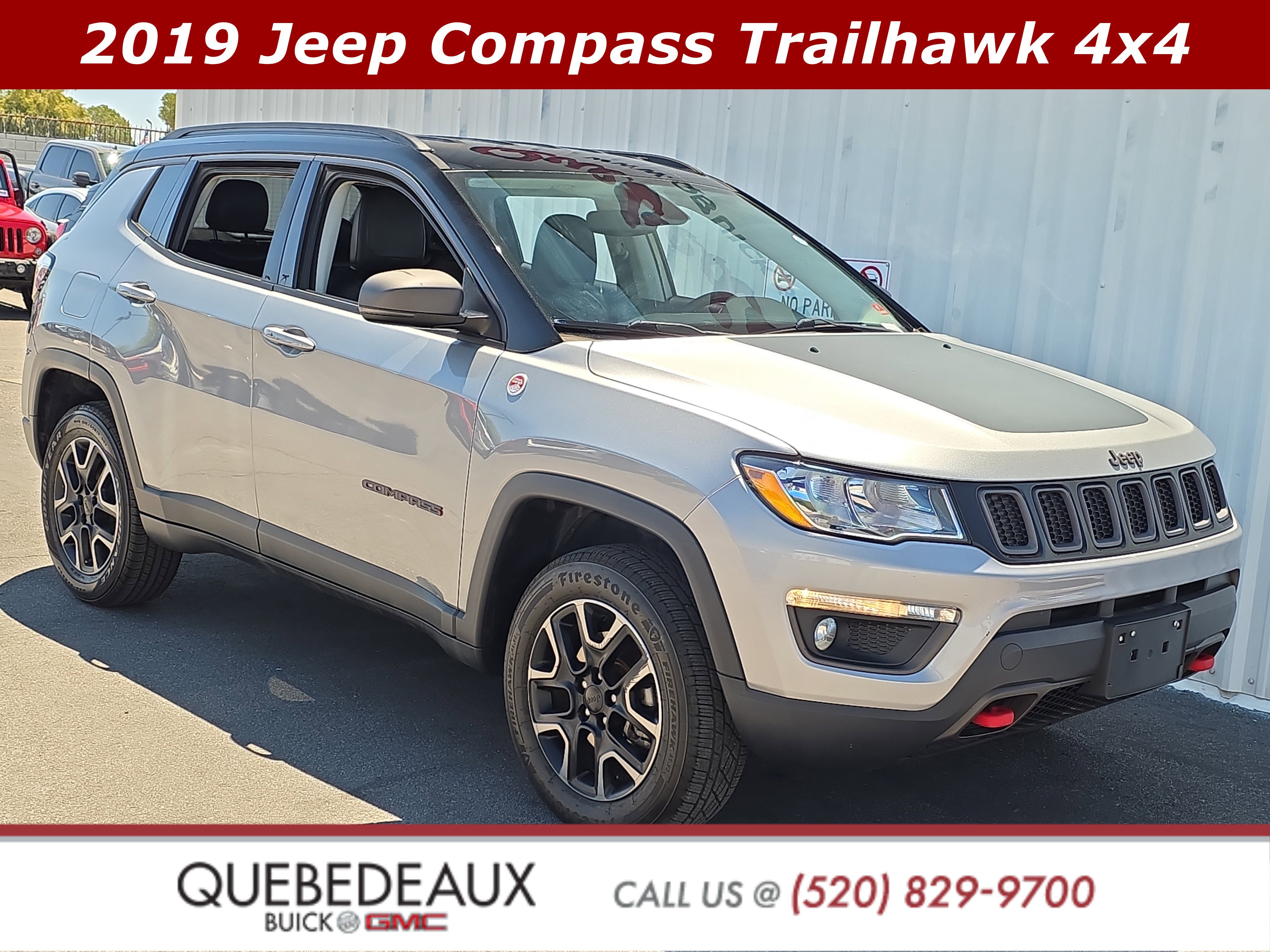 Used 2019 Jeep Compass Trailhawk AWD/4WD image 1