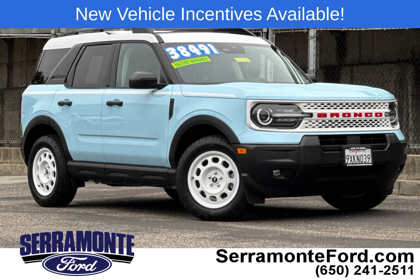 Used 2026 Ford Bronco Sport Heritage