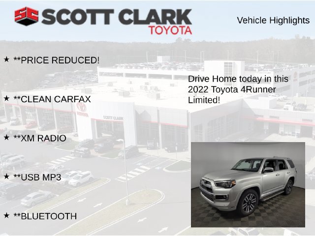 Used 2022 Toyota 4Runner Limited AWD/4WD image 7