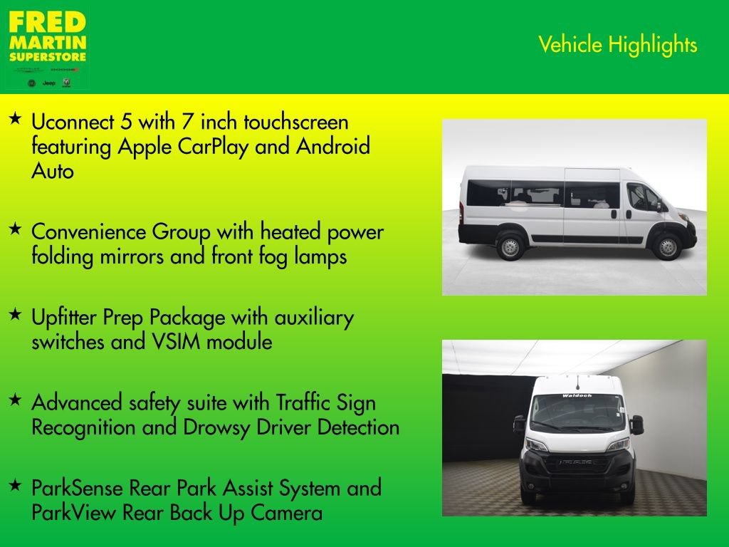New 2026 RAM ProMaster 3500 w/ Convenience Group FWD image 15