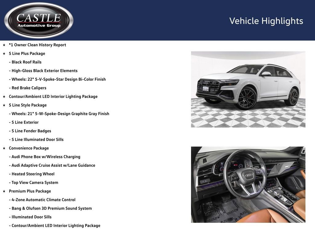 Used 2023 Audi Q8 Premium Plus w/ Premium Plus Package AWD/4WD image 4