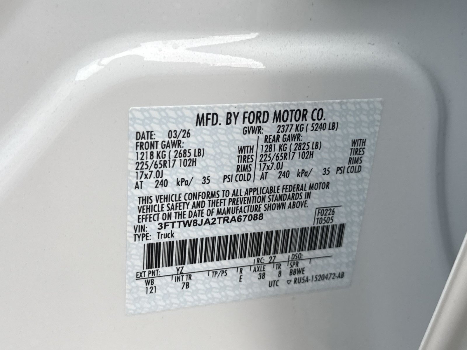New 2026 Ford Maverick XLT w/ XLT Luxury Package AWD/4WD image 36