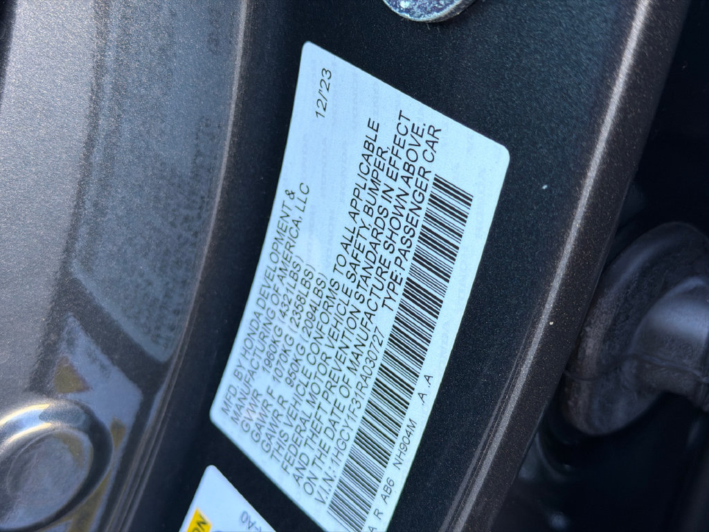Used 2024 Honda Accord EX image 14
