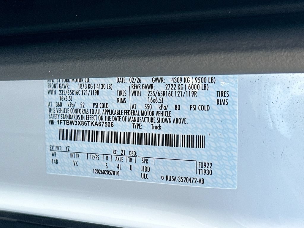 Used 2026 Ford Transit 350 148 High Roof Extended w/ Load Area Protection Package RWD image 27