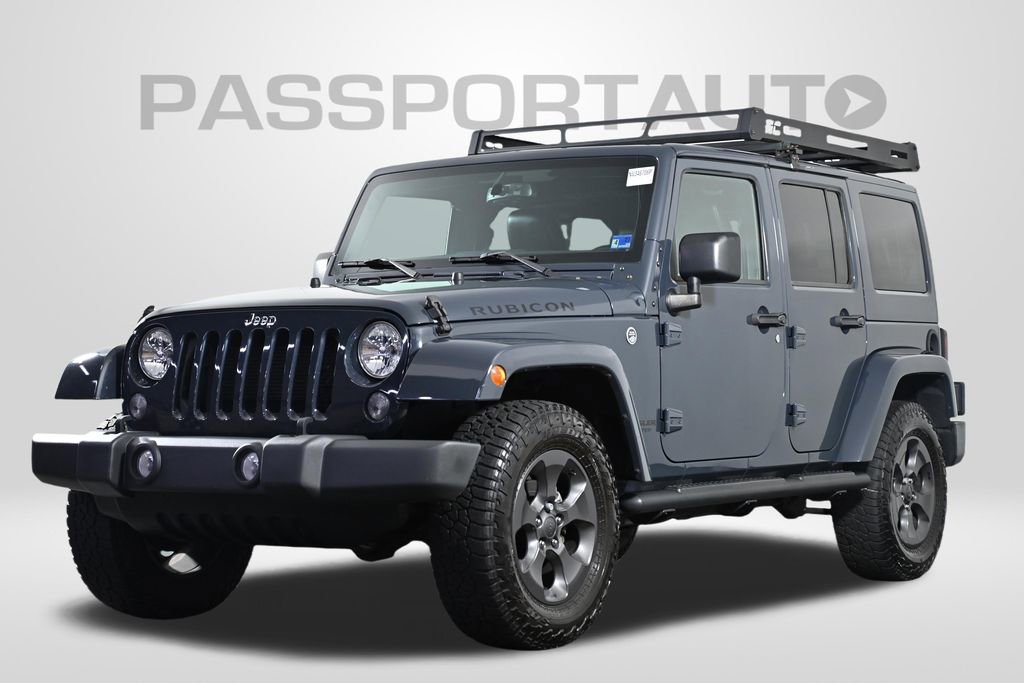 Used 2016 Jeep Wrangler Unlimited Rubicon w/ Connectivity Group AWD/4WD image 1