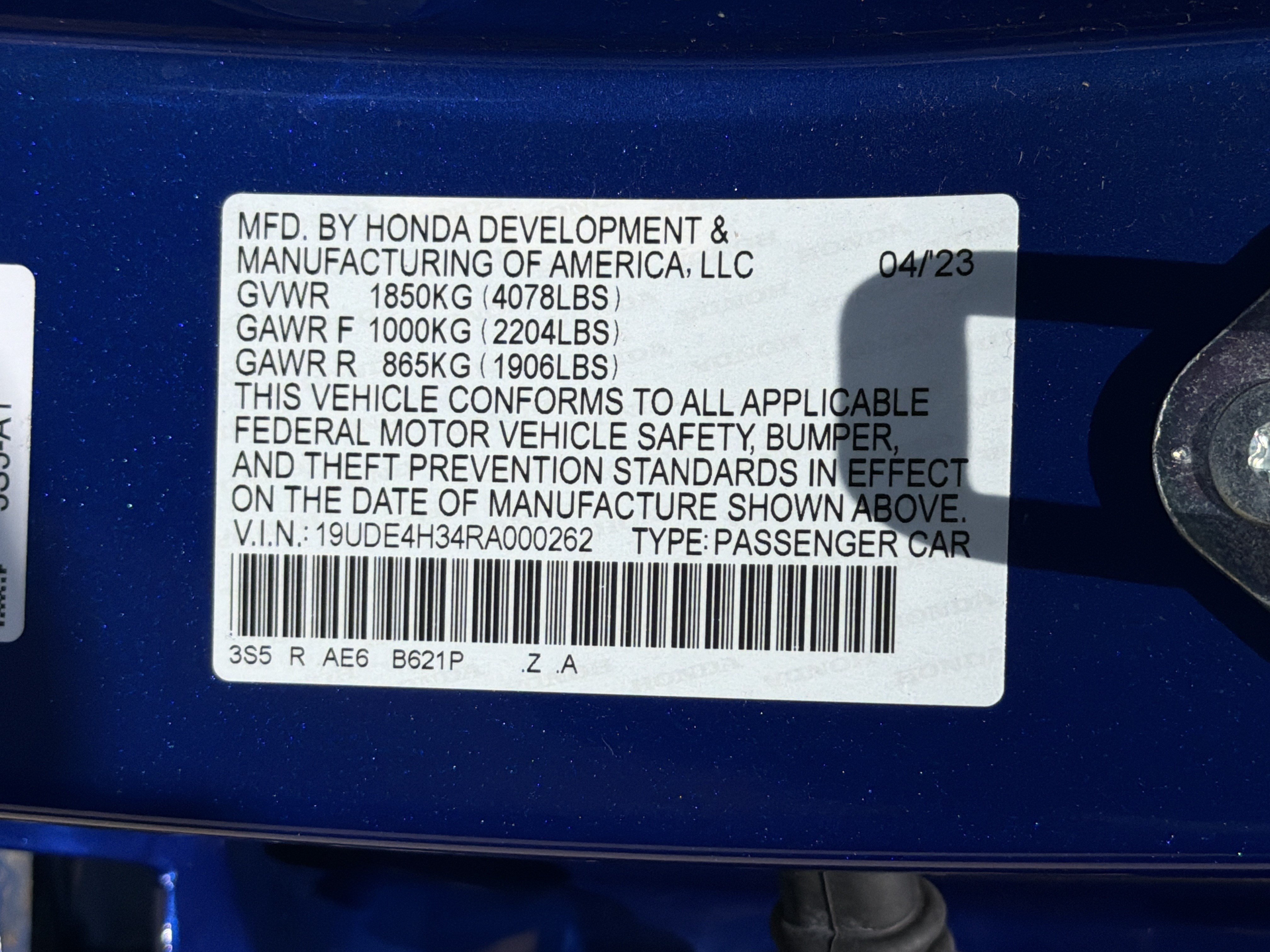 Certified 2024 Acura Integra A-Spec FWD image 14