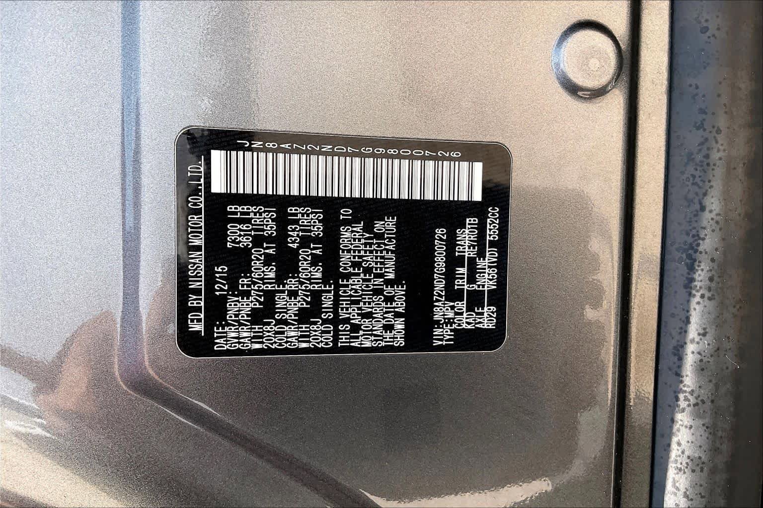 Used 2016 INFINITI QX80 2WD w/ Driver's Assistance Package image 35
