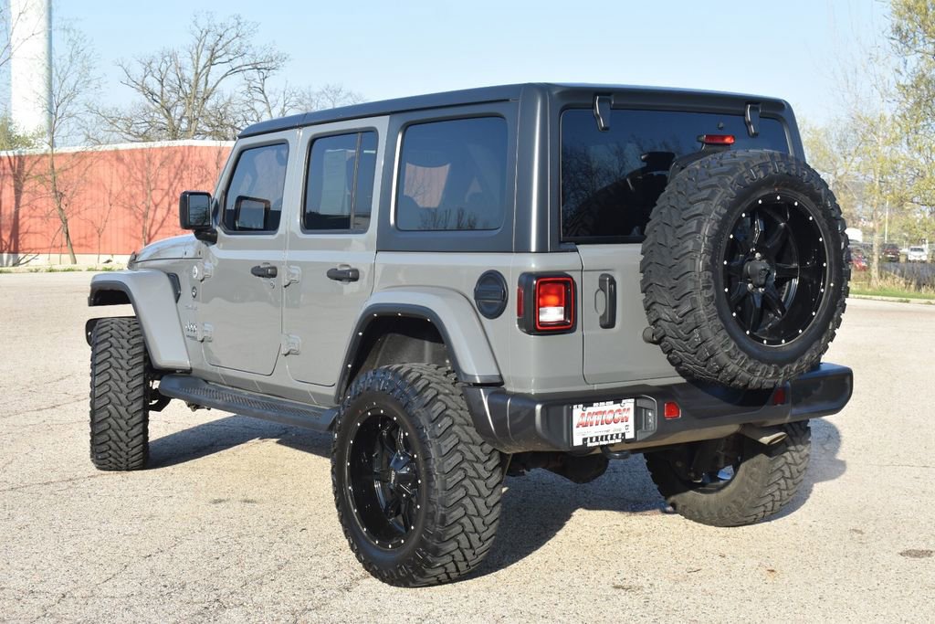 Used 2021 Jeep Wrangler Unlimited Sahara AWD/4WD image 5