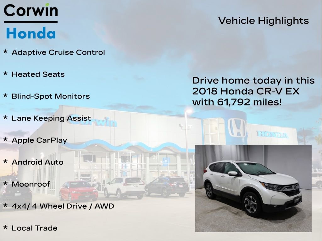 Used 2018 Honda CR-V EX image 6