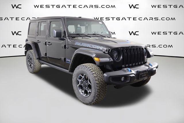 Used 2023 Jeep Wrangler Unlimited Rubicon 4xe w/ Cold Weather Group AWD/4WD image 40