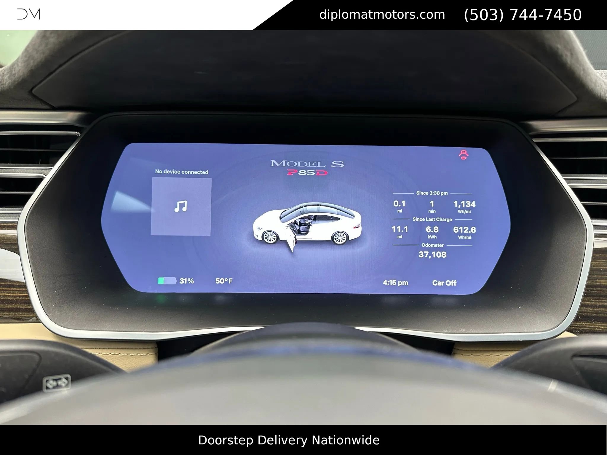 Used 2015 Tesla Model S P85D image 31