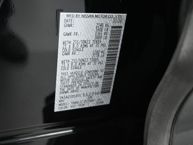 New 2026 Nissan Murano Platinum w/ Cargo Package image 18