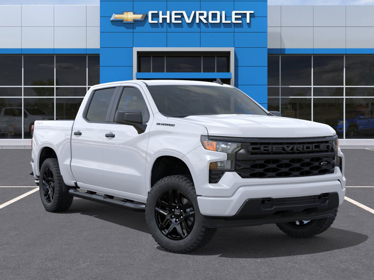 New 2026 Chevrolet Silverado 1500 Custom w/ Turbomax Blackout Package image 18