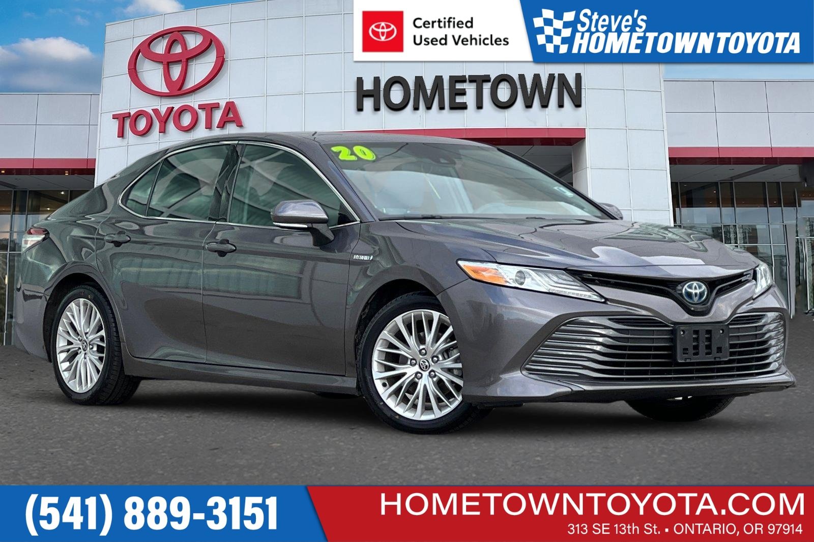 Certified 2020 Toyota Camry XLE w/ Sunroof Package