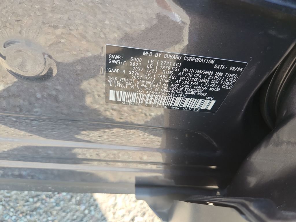 New 2025 Subaru Ascent Touring image 25