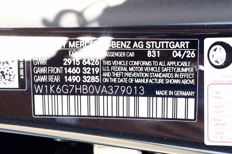 New 2027 Mercedes-Benz S 580 4MATIC Sedan image 40