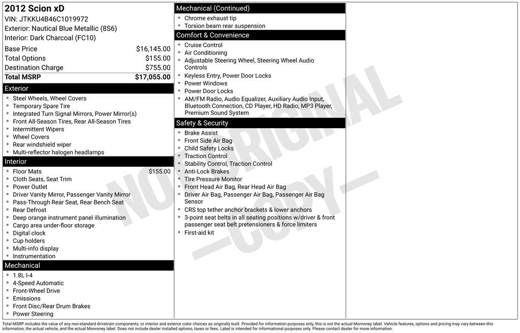 Used 2012 Scion xD image 34