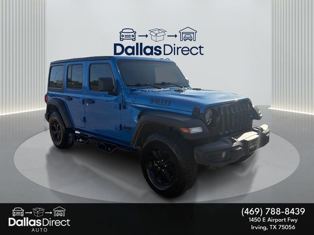 Used 2021 Jeep Wrangler Unlimited Sport image 2