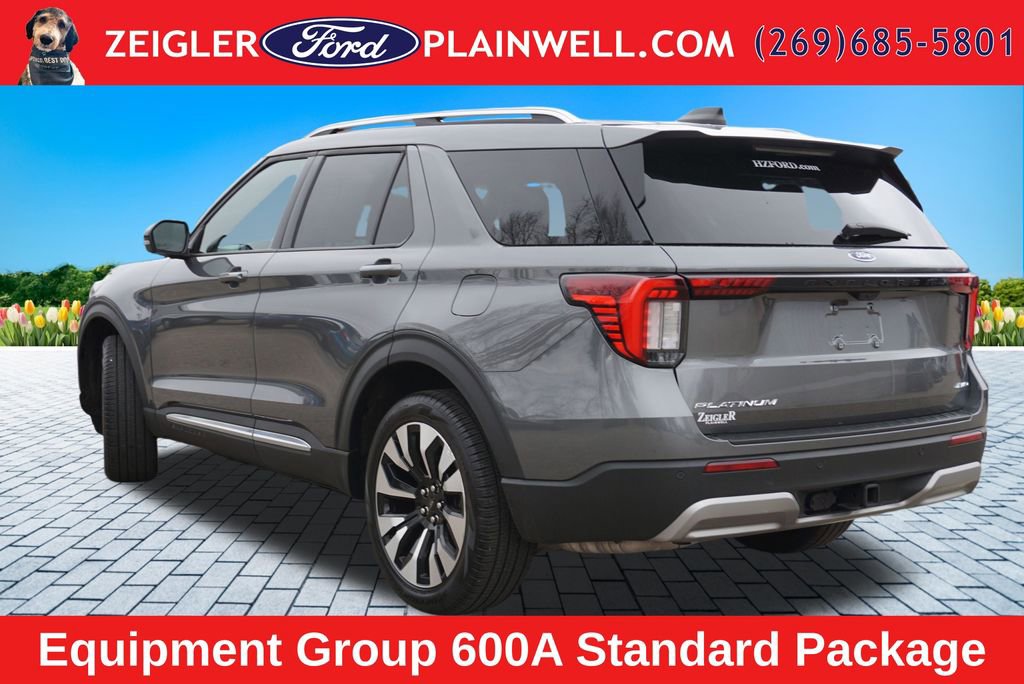 Used 2025 Ford Explorer Platinum w/ LUX Leather Package AWD/4WD image 3