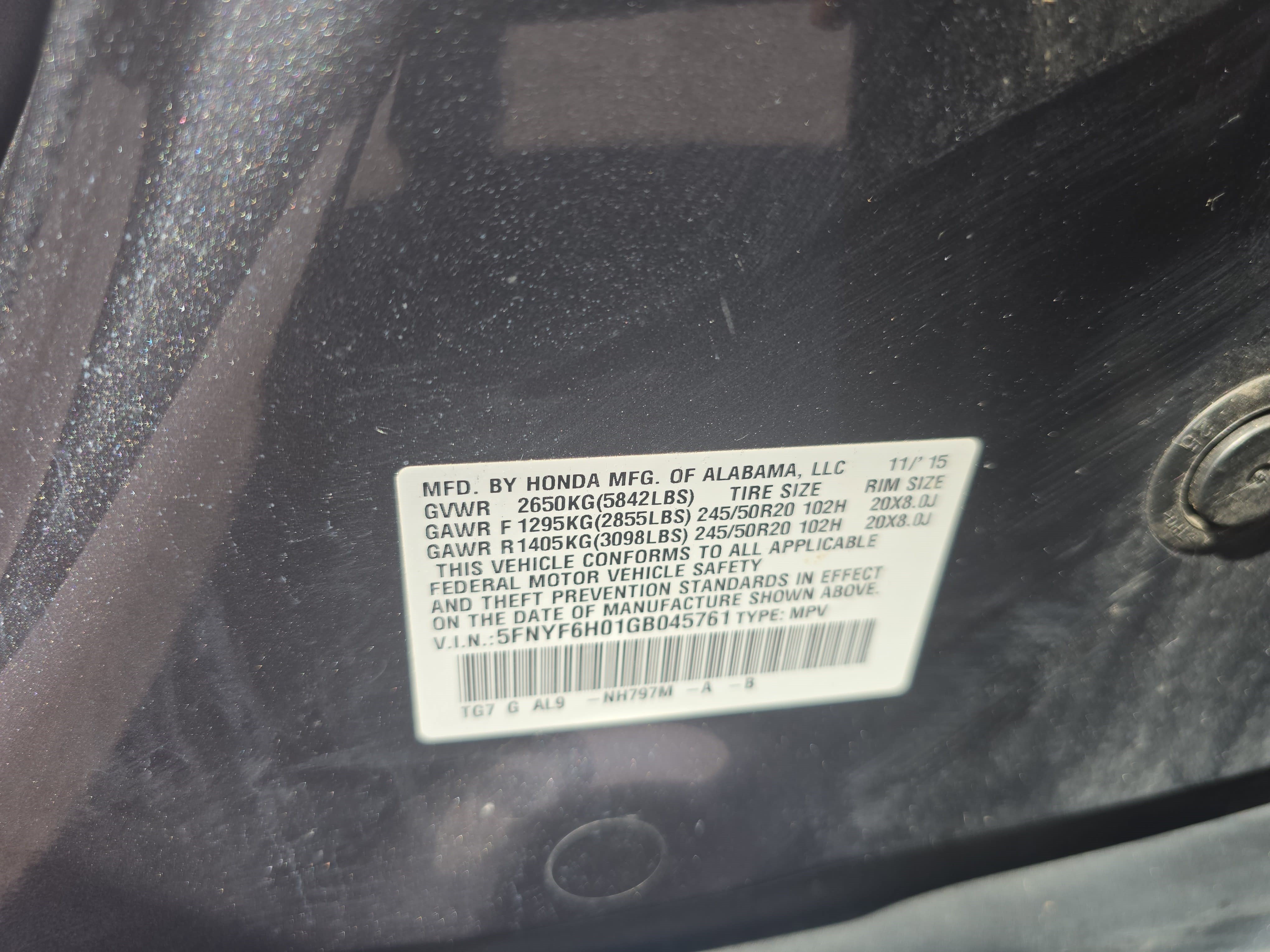 Used 2016 Honda Pilot Elite image 35