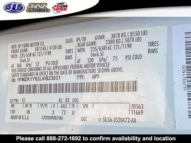 Used 2020 Ford Transit 150 XL RWD image 19