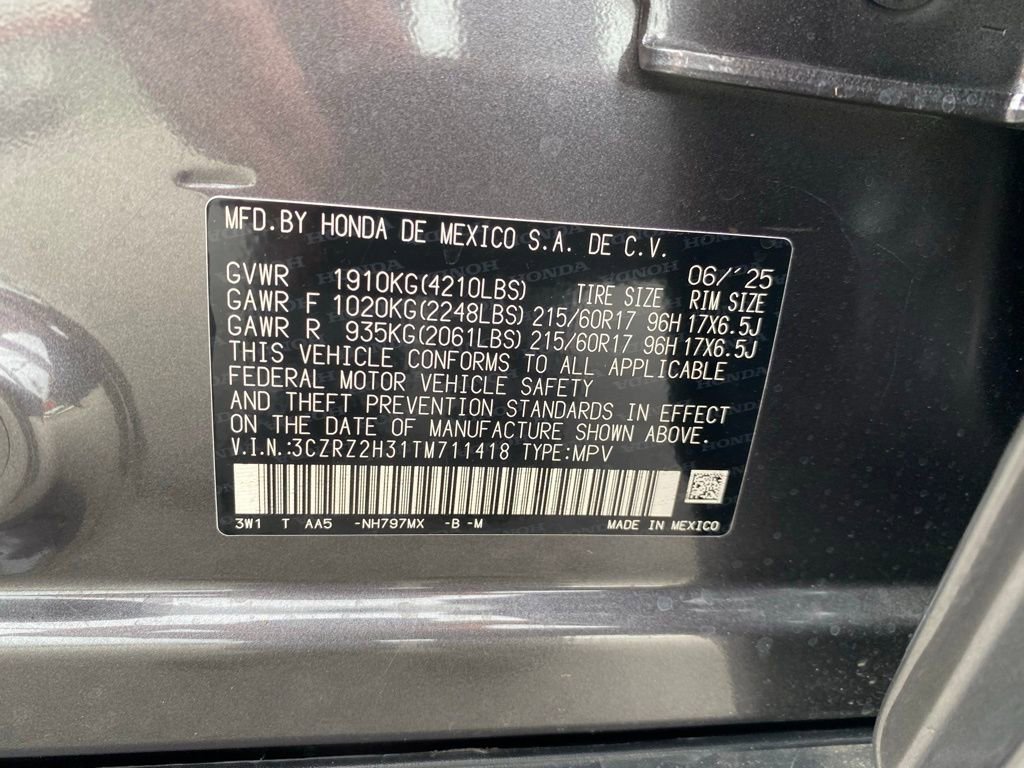 Used 2026 Honda HR-V LX image 18