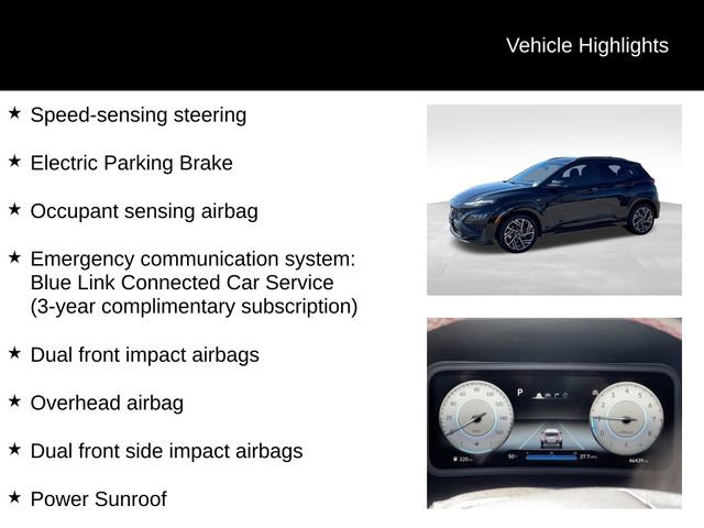Used 2022 Hyundai Kona N Line w/ Tech Package image 14