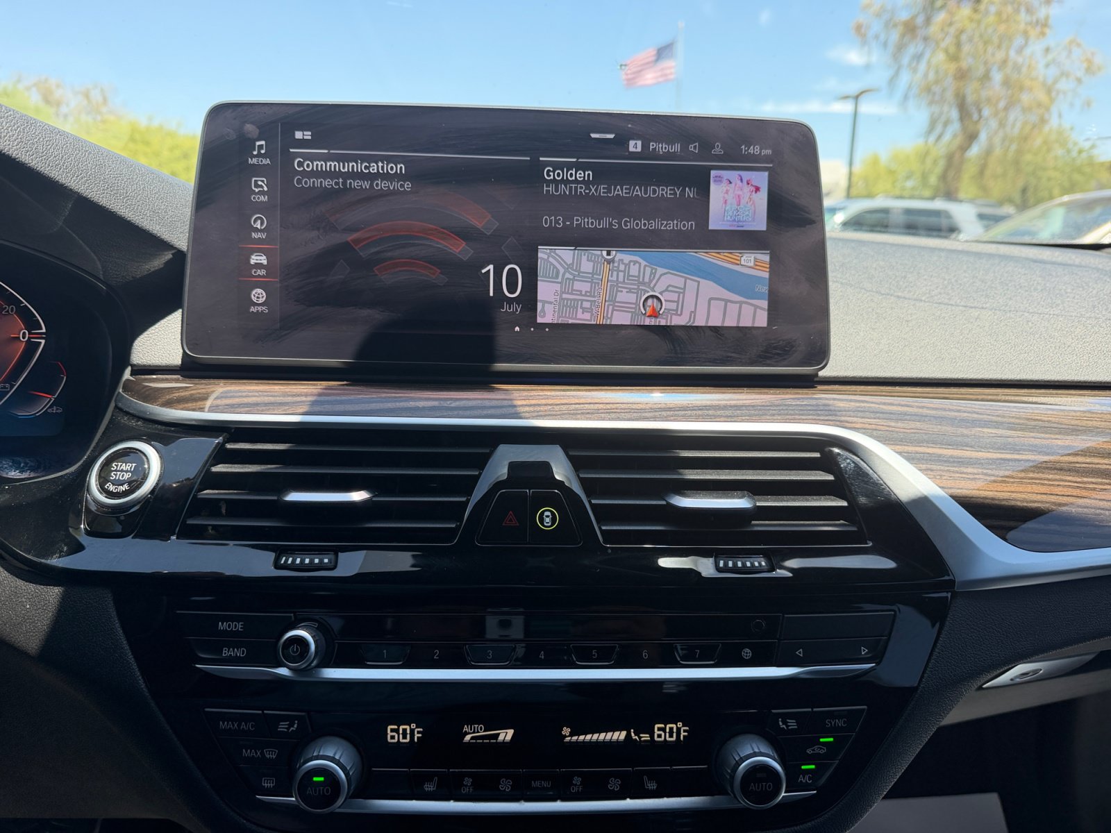Used 2021 BMW 540i w/ M Sport Package RWD image 12