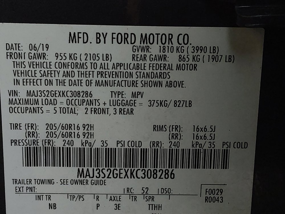 Used 2019 Ford EcoSport SE image 33