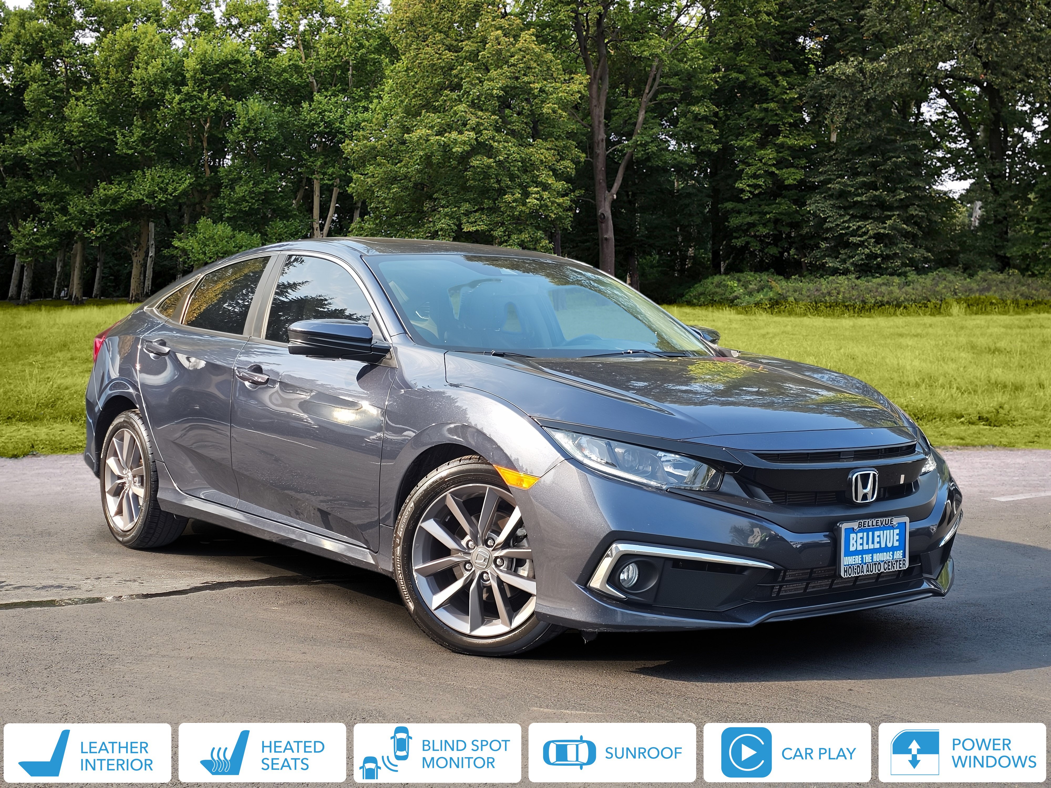 Used 2019 Honda Civic EX-L video 1