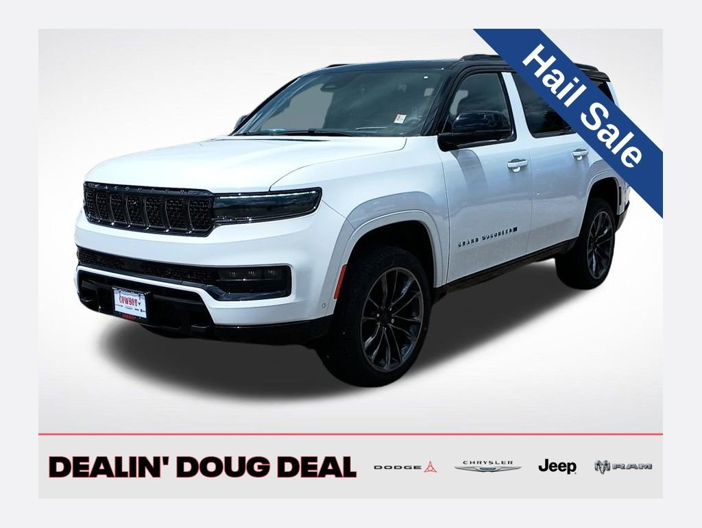 New 2025 Jeep Grand Wagoneer Series II Obsidian w/ Quick Order Packagew 28T