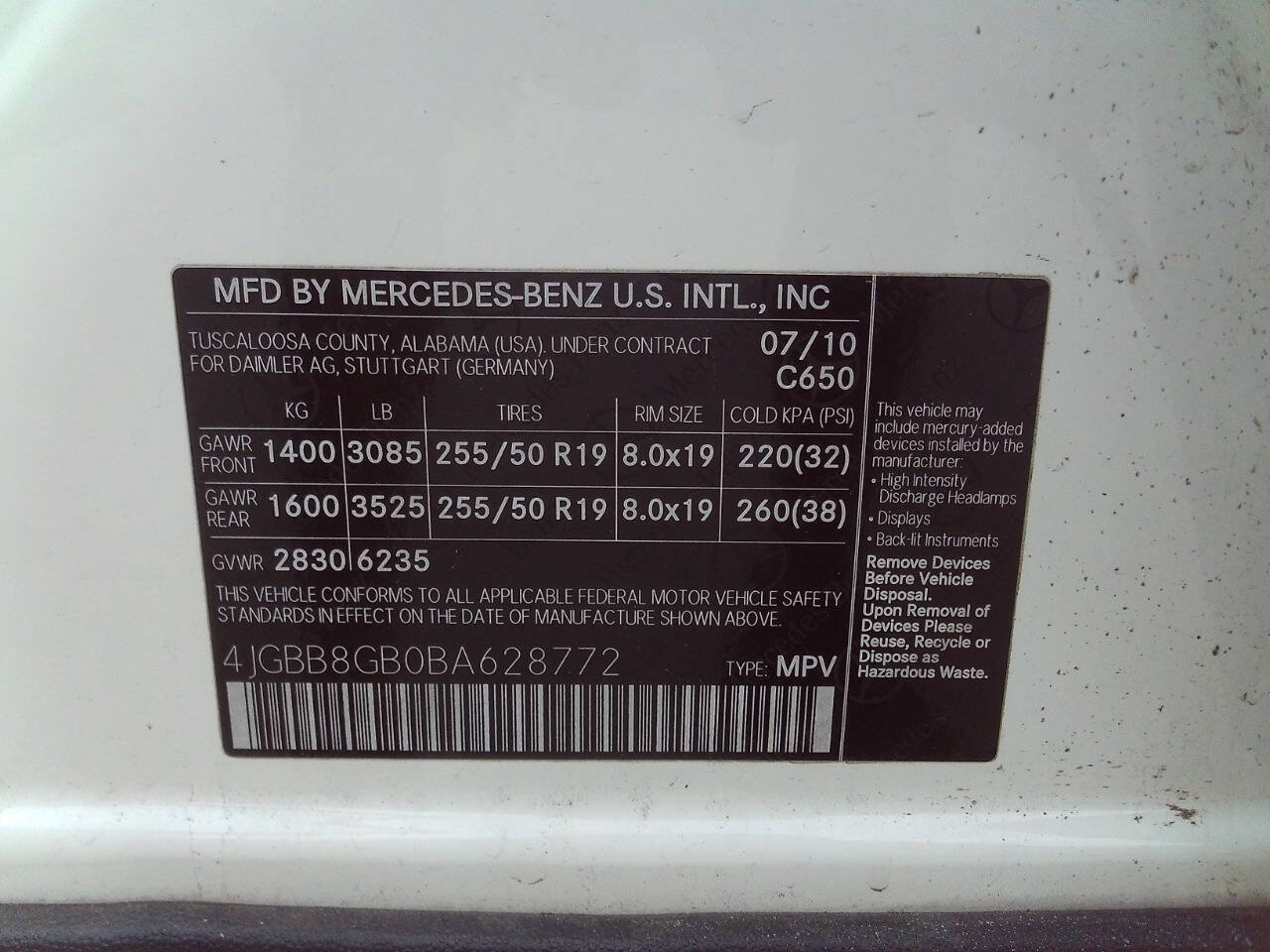 Used 2011 Mercedes-Benz ML 350 4MATIC image 24