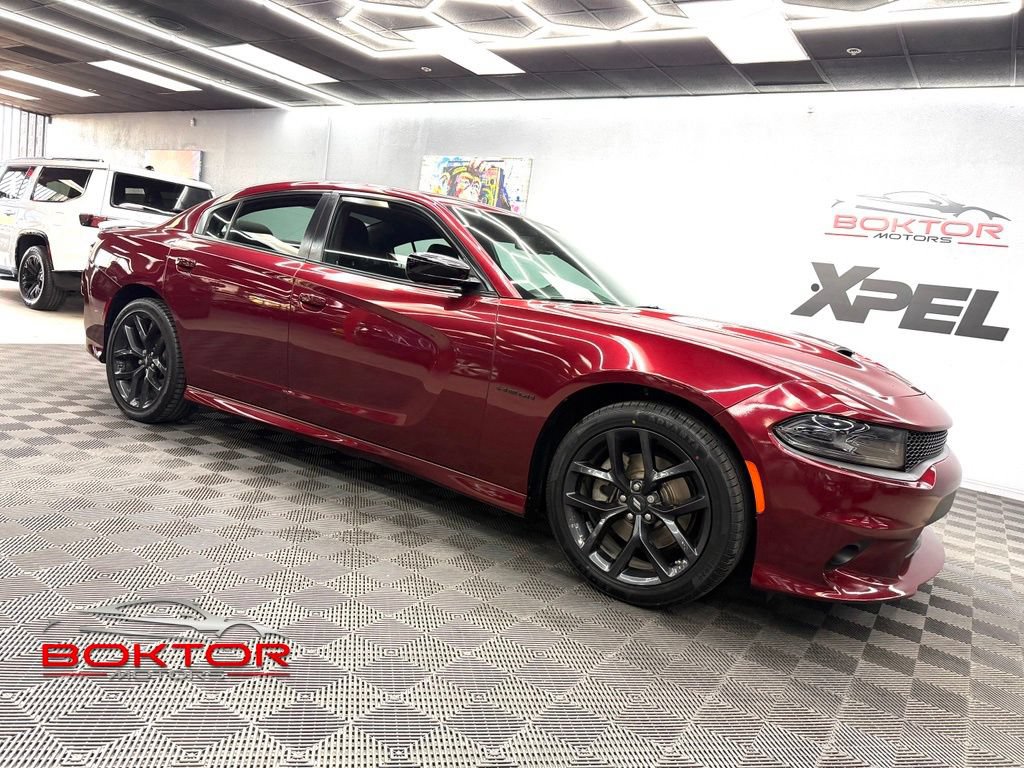 Used 2022 Dodge Charger R/T w/ Blacktop Package RWD image 1