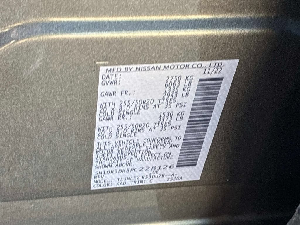 Certified 2023 Nissan Pathfinder Platinum AWD/4WD image 24