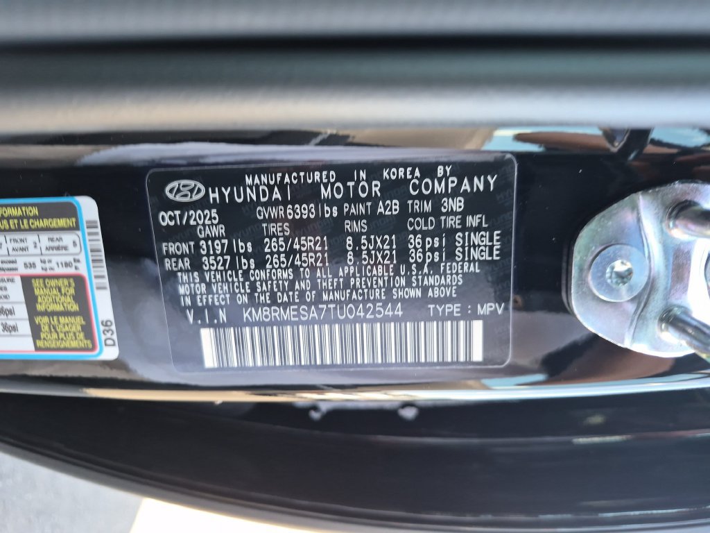 New 2026 Hyundai Palisade Calligraphy AWD/4WD image 36