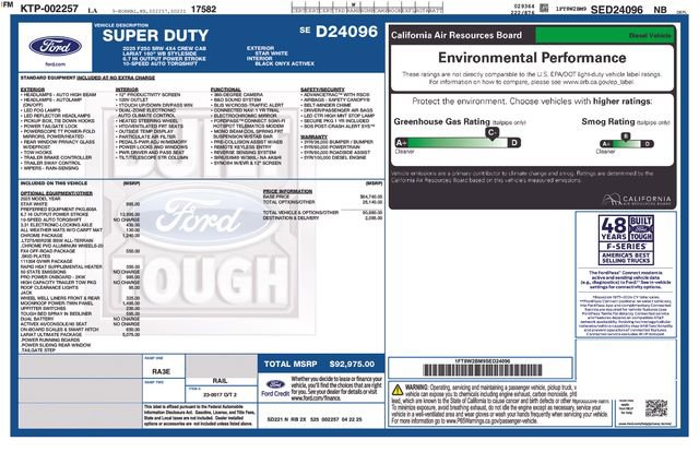 New 2025 Ford F250 Lariat w/ Lariat Ultimate Package AWD/4WD image 4