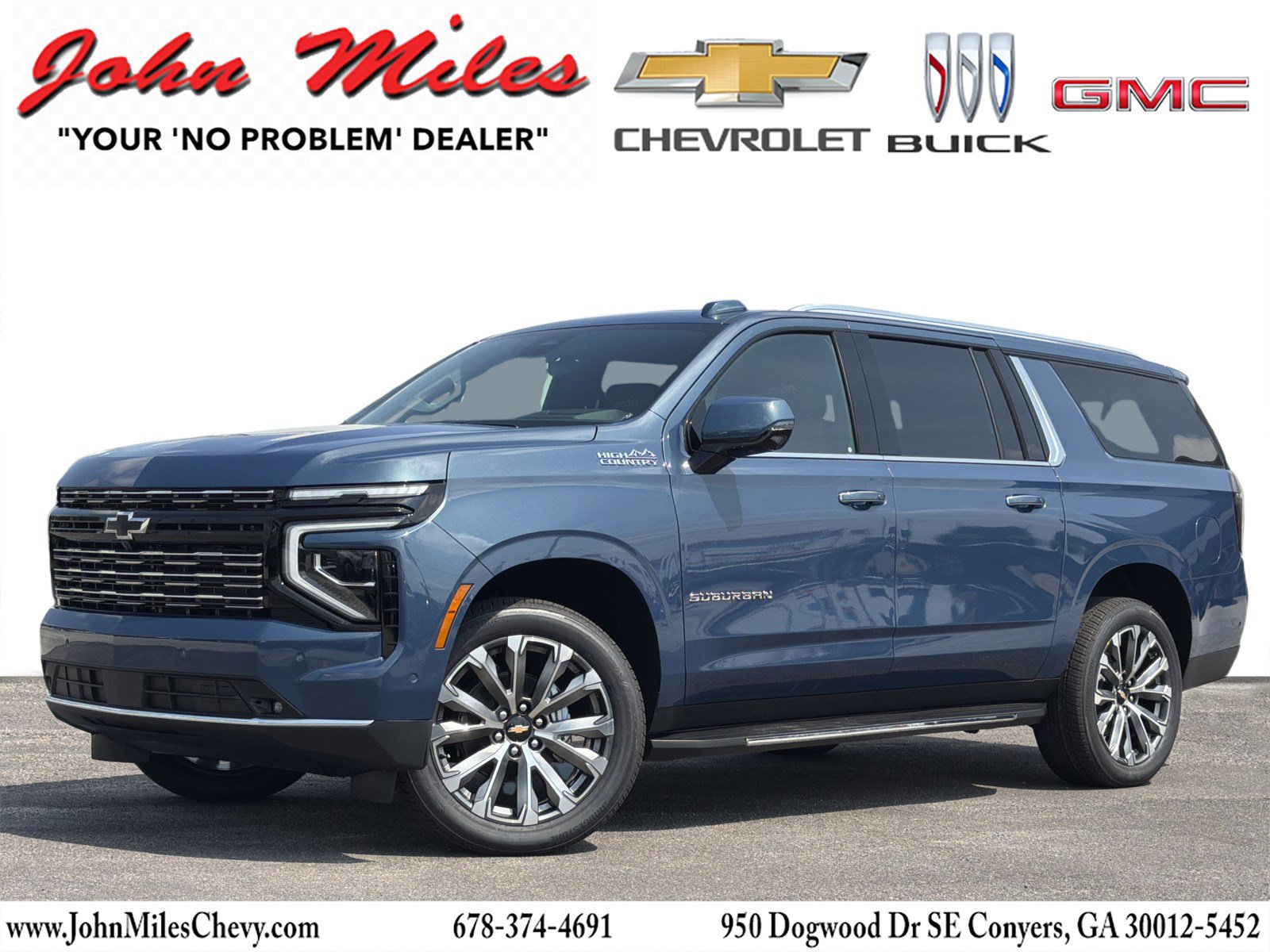 New 2026 Chevrolet Suburban High Country w/ Sun And Tow Package RWD image 1
