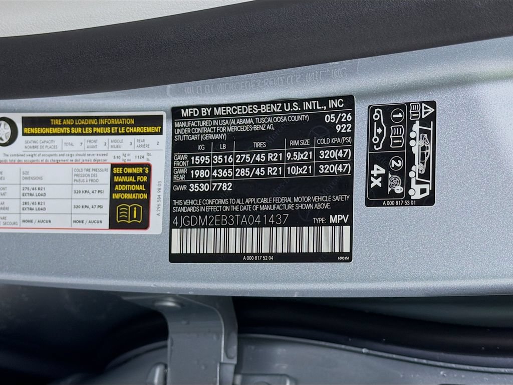 New 2026 Mercedes-Benz EQS 400 4MATIC SUV image 37