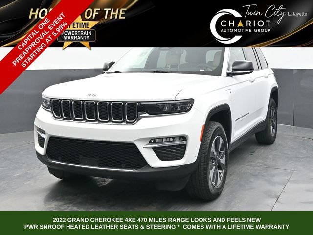Used 2022 Jeep Grand Cherokee Limited 4xe w/ Luxury Tech Group II